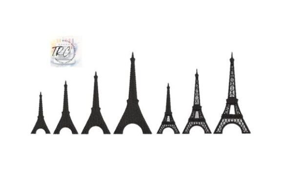 Eiffel Tower Mini Embroidery Design Review for Small Business Merch